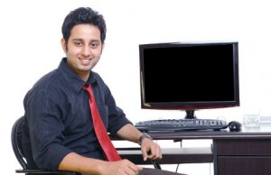 man-pc