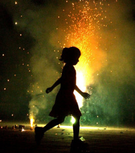 diwali-fireworks-girl