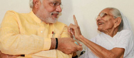 modi-with-his-mother