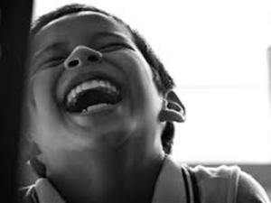 Laughing